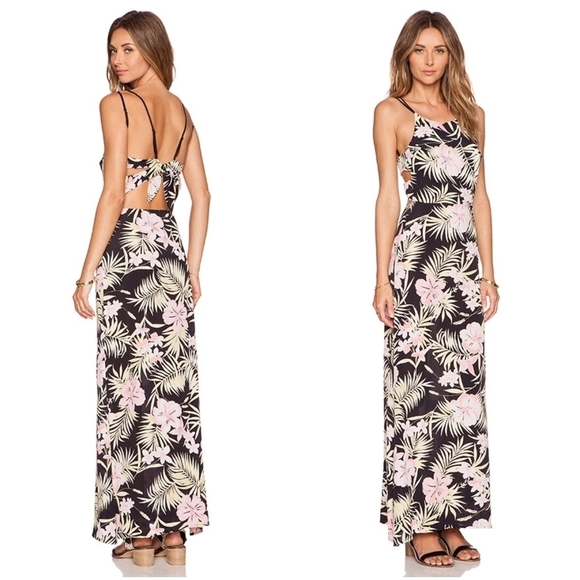 For Love & Lemons Palms Maxi Dress size S NWT - Picture 2 of 9